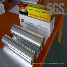 Aluminiumfolienrolle Aluminiumfolie für Lebensmittelverpackung